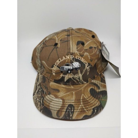 Jesus Georgia Strickland Concrete Co. Hat/Cap Team Camo Hunting Snapback new tag - Picture 6 of 9